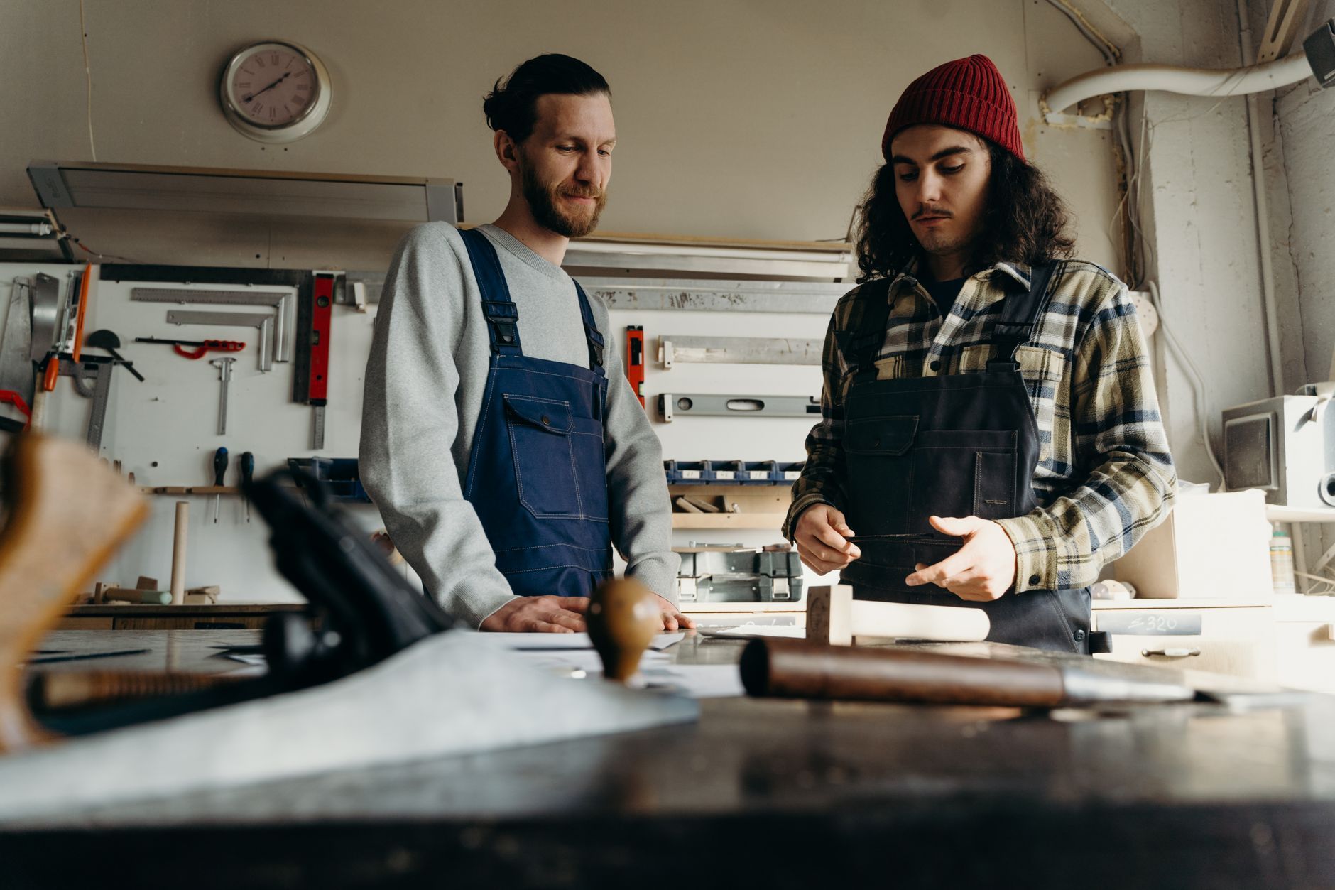 Handwerk und Werkstatt